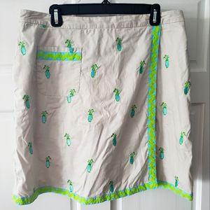 Lilly Pulitzer Skirt with shorts build in. Size 12